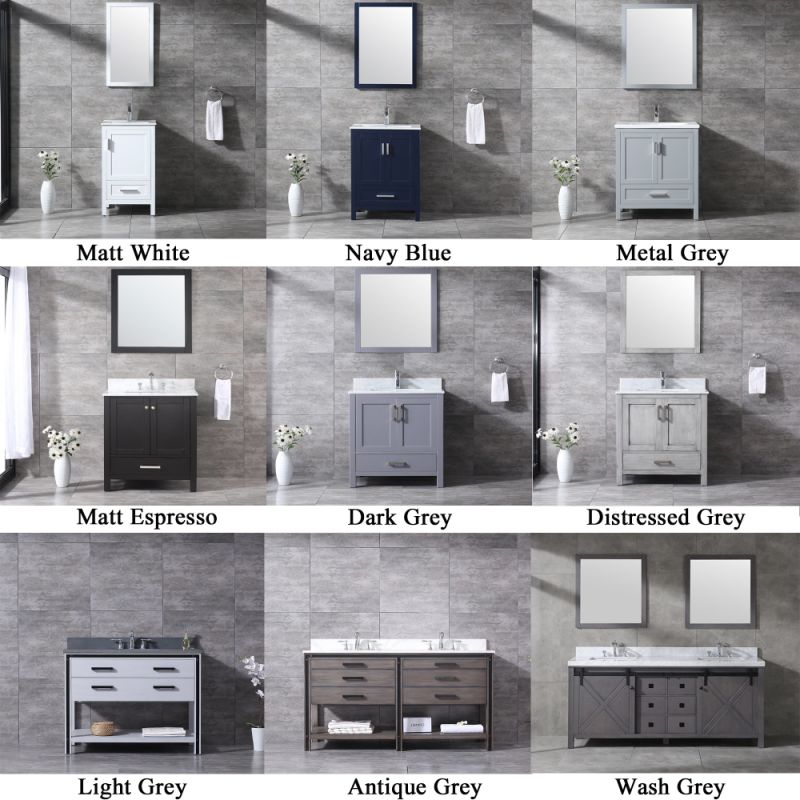 Bathroom Vanities with Sinks Solid Wood Bathroom Furniture Storage