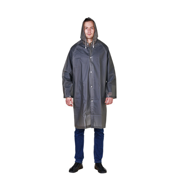 R017 Rain Coat Hooded with Drawstring