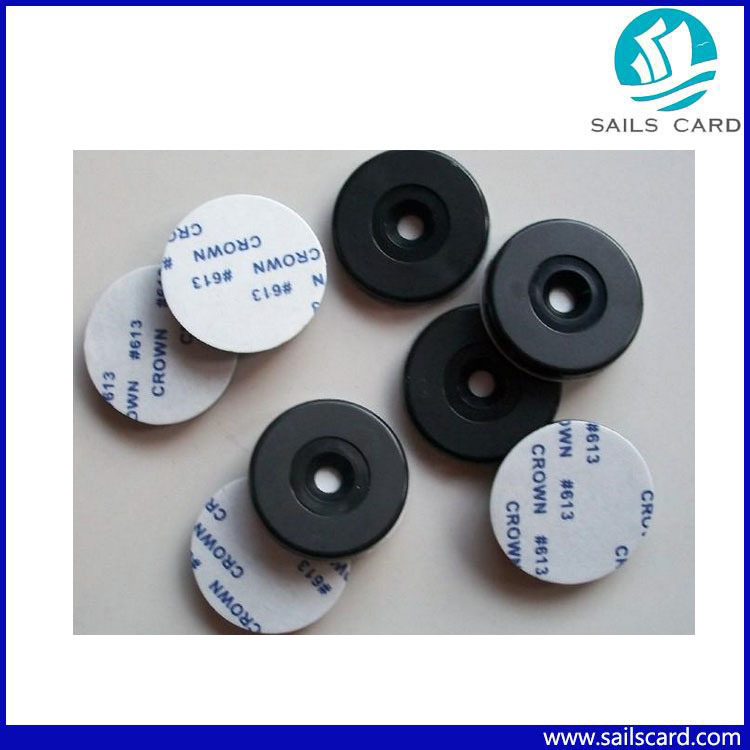 34mm RFID Patrol Tag with One Hole NFC Tag for Patrol System
