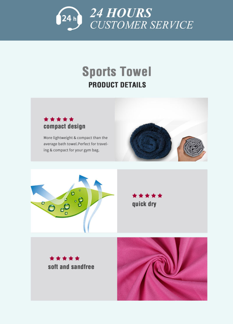 Factory Wholesale Microfiber Sand Free Beach Towel Custom Suitable Beach Travel Multipurpose 100% Polyester Beach Towel