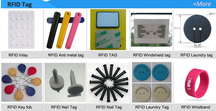 34mm RFID Patrol Tag with One Hole NFC Tag for Patrol System