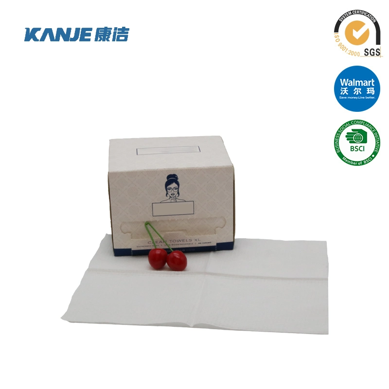 China Factory OEM Bath Towel Disposable Non-Woven Fabric Wipe Cleaning Face Cleaning Towel