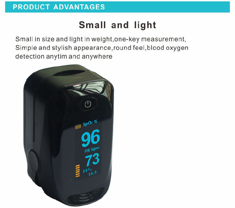 Hot Selling Digital Fingertip Pulse Oximeter OLED Display Pulse Oximeter Multicolor Fingertip Pulse Oximeter