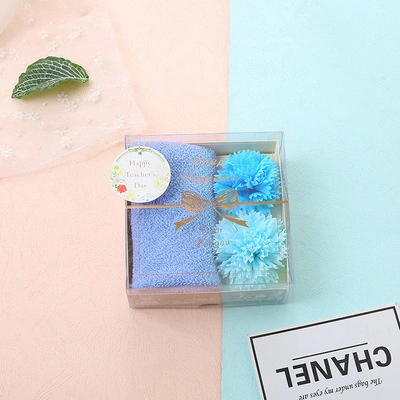 Mother Day Gift Mother Day Flower Soap Flower and Towel Set