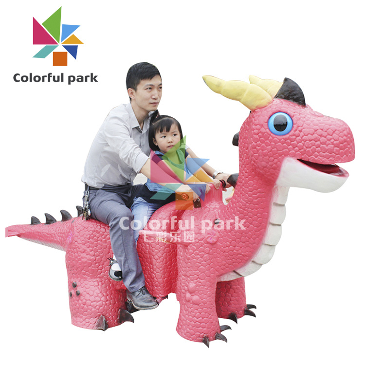 Colorful Park Ride Dinosaur Dinosaur Ride on Dinosaur Ride