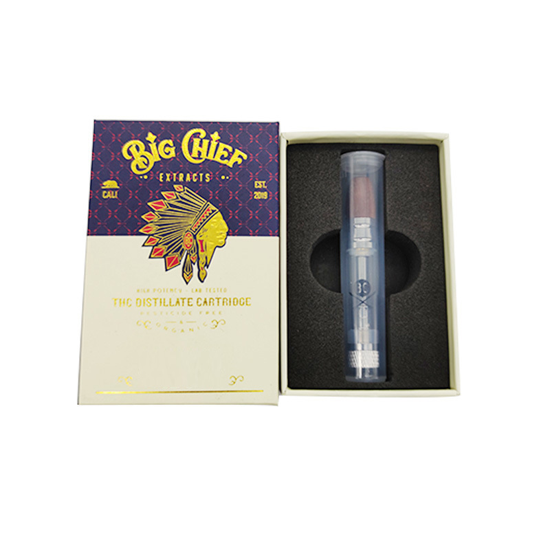 Big Chief Cartridge Wooden Mouth 0.8/1.0ml Cartridge with Box