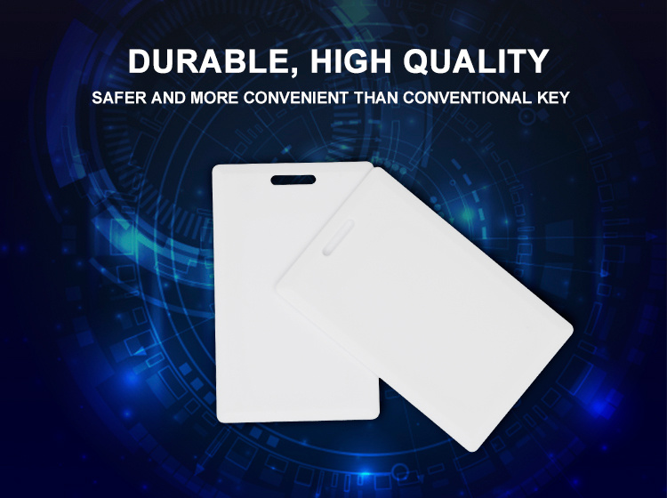T5577 Thick Card Customized T5577 RFID Chip ABS Thick Card for Access Control