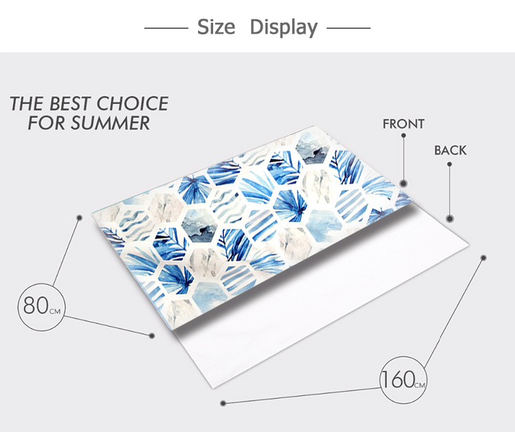 Custom Personalised Designed Compact Lightweight Quick Dry Logo Sublimated Print Micro Fibre Tropical Beach Towels