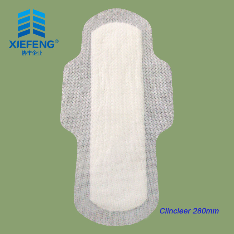 280 mm Menthol Dry Clean Surface Sanitary Pad Ultra Thin Sanitary Napkin