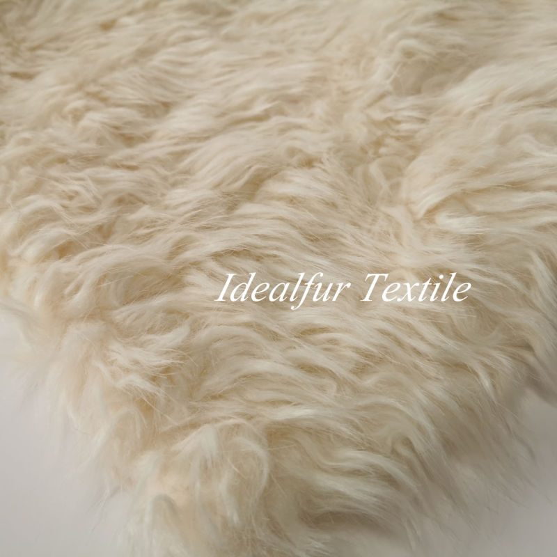 Super Soft Fluffy Shaggy Faux Sheepskin Rug for Chair Cover