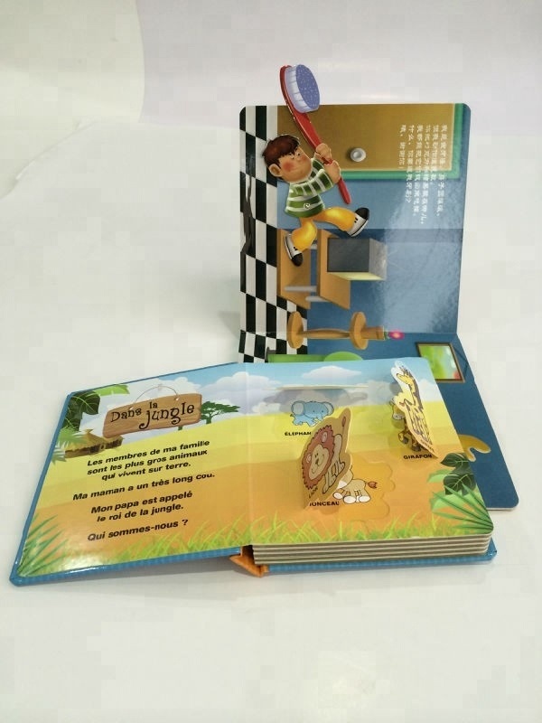 Wholesale 3D Hardcover Books for Children Printing