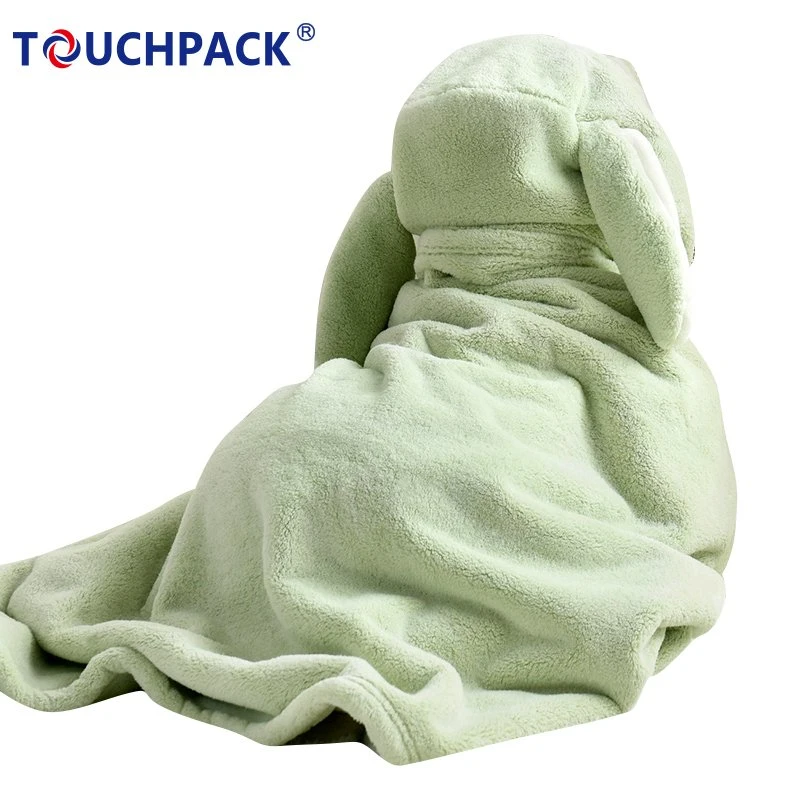 Premium Hooded Towel for Kids Highly Absorbent Coral Fleece Bathrobe for Boys Girls