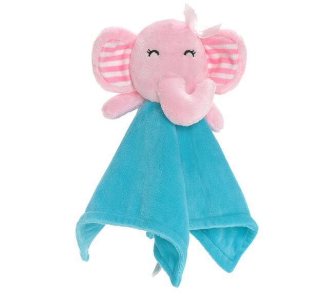 Soft Baby Towel Plush Infant Animal Comforter