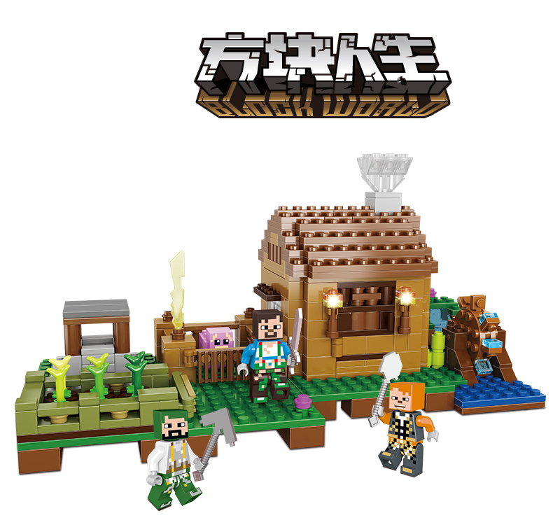 Different Minecraft Building Block Educational Toy