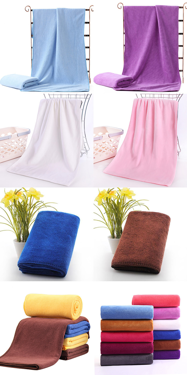 OEM Wholesale Fashion Good Quality Low MOQ Bath Towels Home Textile Towels for Baby Soft Quick Dry Hygroscopic Swimming Beach