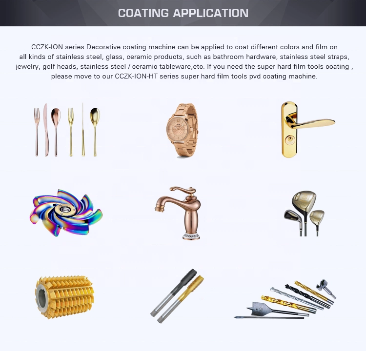 Dark Black Color /Gold/Rose Gold PVD Vacuum Coating Machine/PVD Coating Equipment