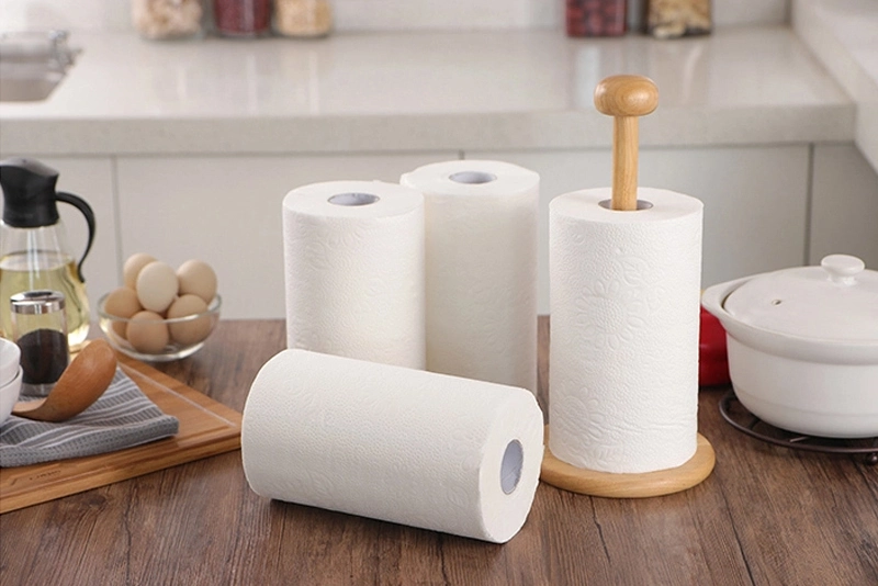 Wholesale OEM Bamboo Kitchen Towel Tissue Paper