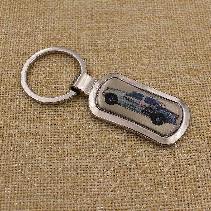 Custom Cheapest Promotional Metal Key Chain with Brand Logo