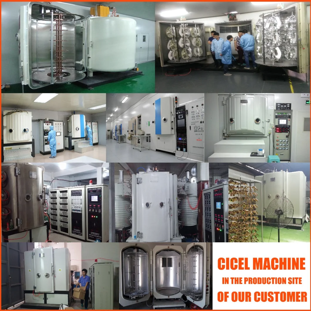 3m 6m Gold, Rose Gold, Black PVD Vacuum Coating Equipment for Stainless Steel Pipe