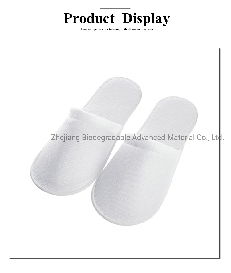 Custom Logo Foldable SPA Bathing Bathroom Disposable Hotel Slippers