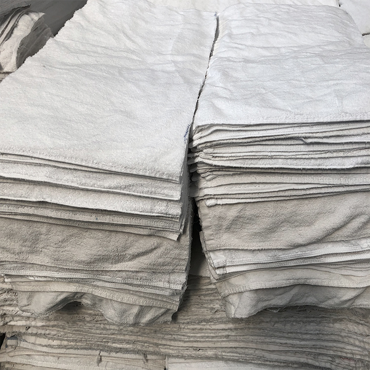 Second Hand Towel 100% Cotton Textile Waste Cleaning Rags
