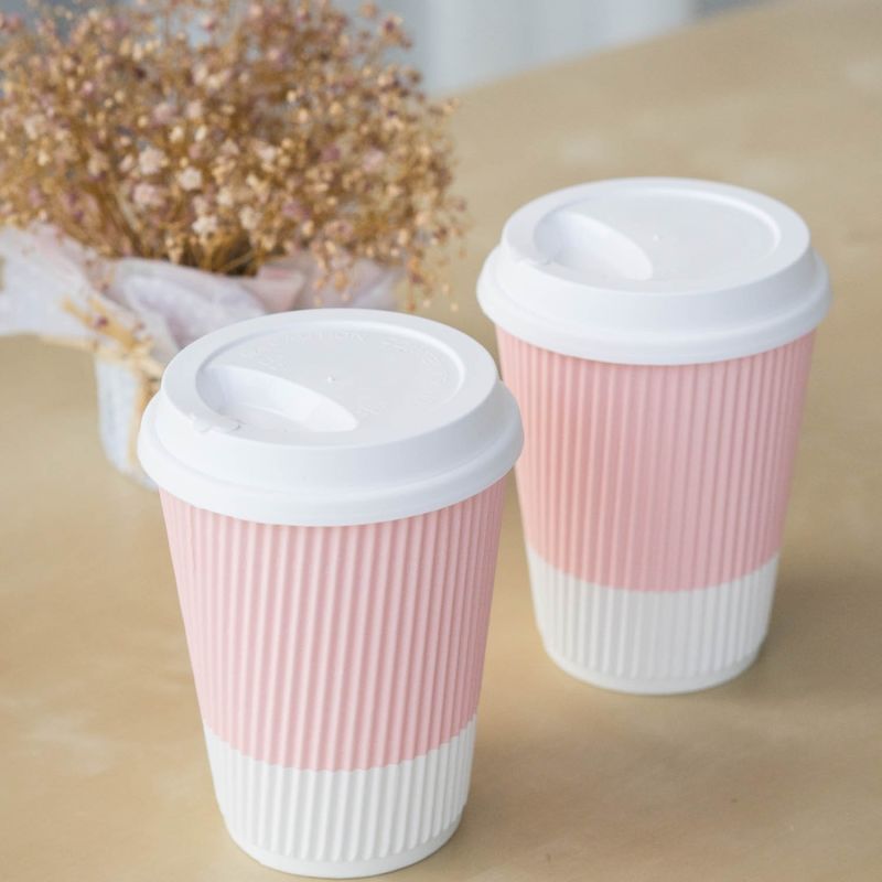 Take Away Disposable Coffee Paper Mug with Lid