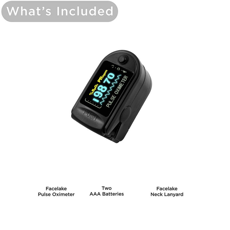 2020 New High Quality Custom Fingertip Pressure Monitor Pulse Oximeters OLED Fingertip Finger Pulse Oximeter