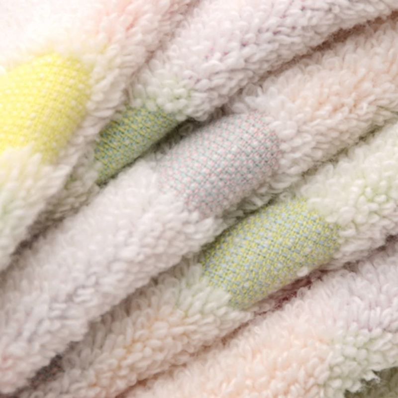 100% Cotton Hand Towels/Face Towels/Bath Towels Polka DOT Pattern Super Soft Highly Absorbent Towel for Bathroom (Beige)
