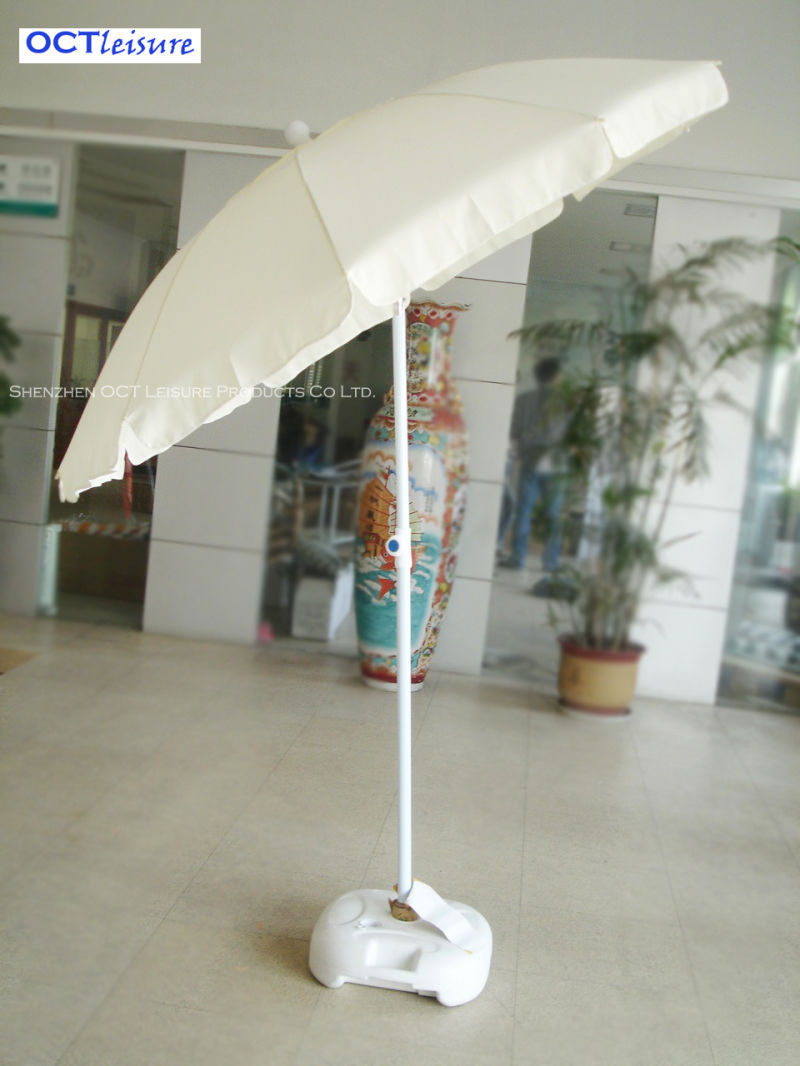 Strong Type Beach Parasol with Thick Cover in Navy Blue (OCT-BUSTU05)