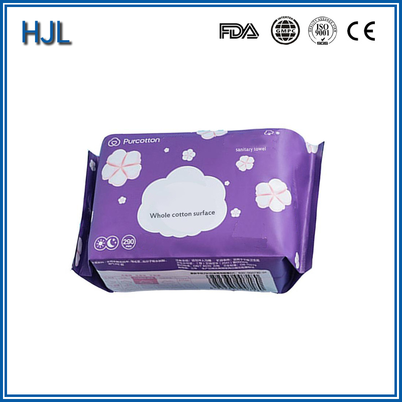Super Soft Overnight Period Pads Good Quality Sanitary Napkin290mm