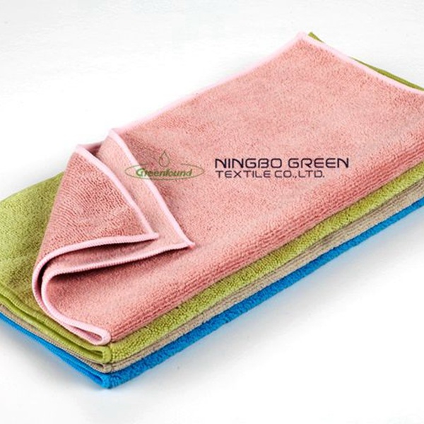 Greenfound Custom Logo Recycled Household 24 PCS One Pack Car Wash Microfiber Cleaning Towels for Clean Glass