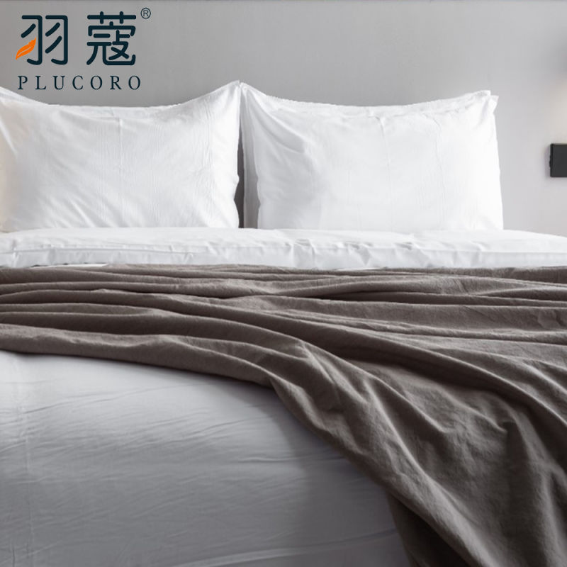 Cheap Price High Quality Hotel Textile White 100% Cotton Material Bed Set Linen