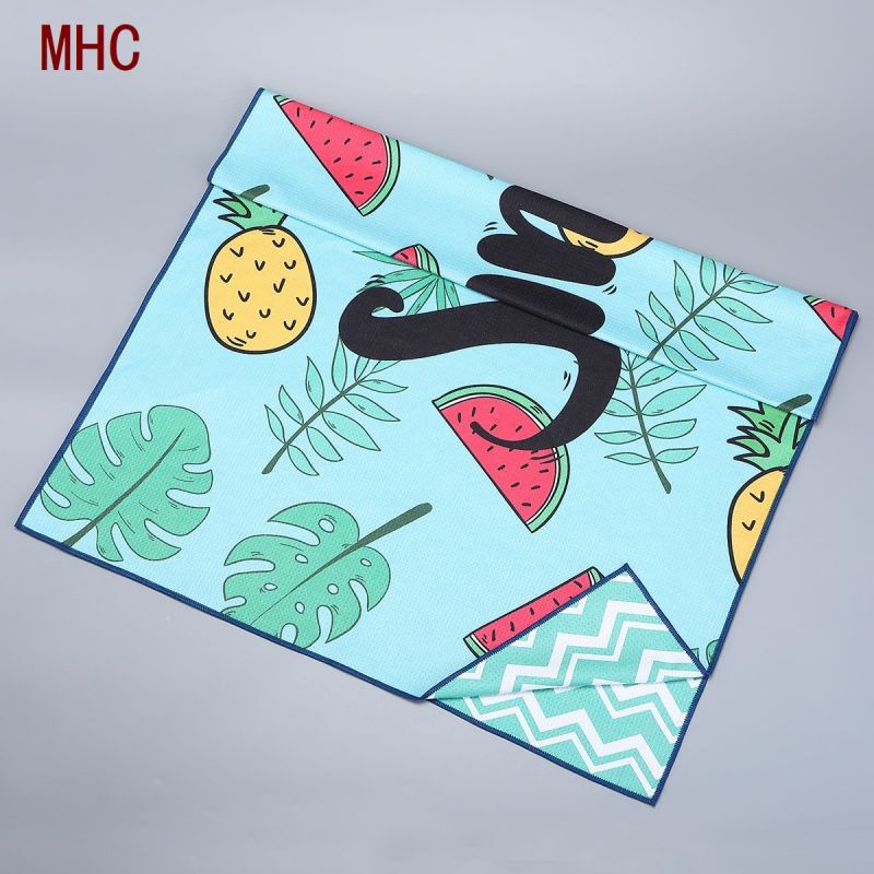 Fashion Customized Logo Quick-Drying Rectangular Microfiber Beach Towels