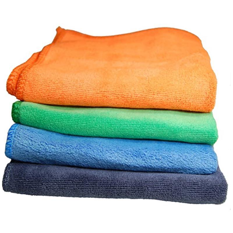 Plush Microfiber Washcloths/Towels Ultra Soft Thick 4-Pack Gift Package