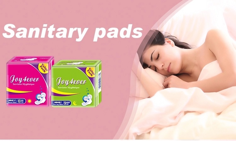 High Quality Breathable Disposable Cotton Lady Napkins Sanitary Pads