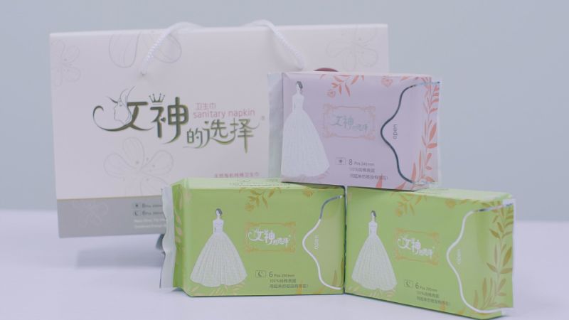 Cheap Napkin Towel Disposable Dry Net Sanitary Pad for Women