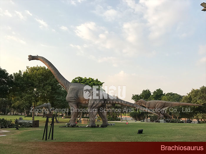 Dinosaur Mechanical Models Park Sculpture Dinosaur