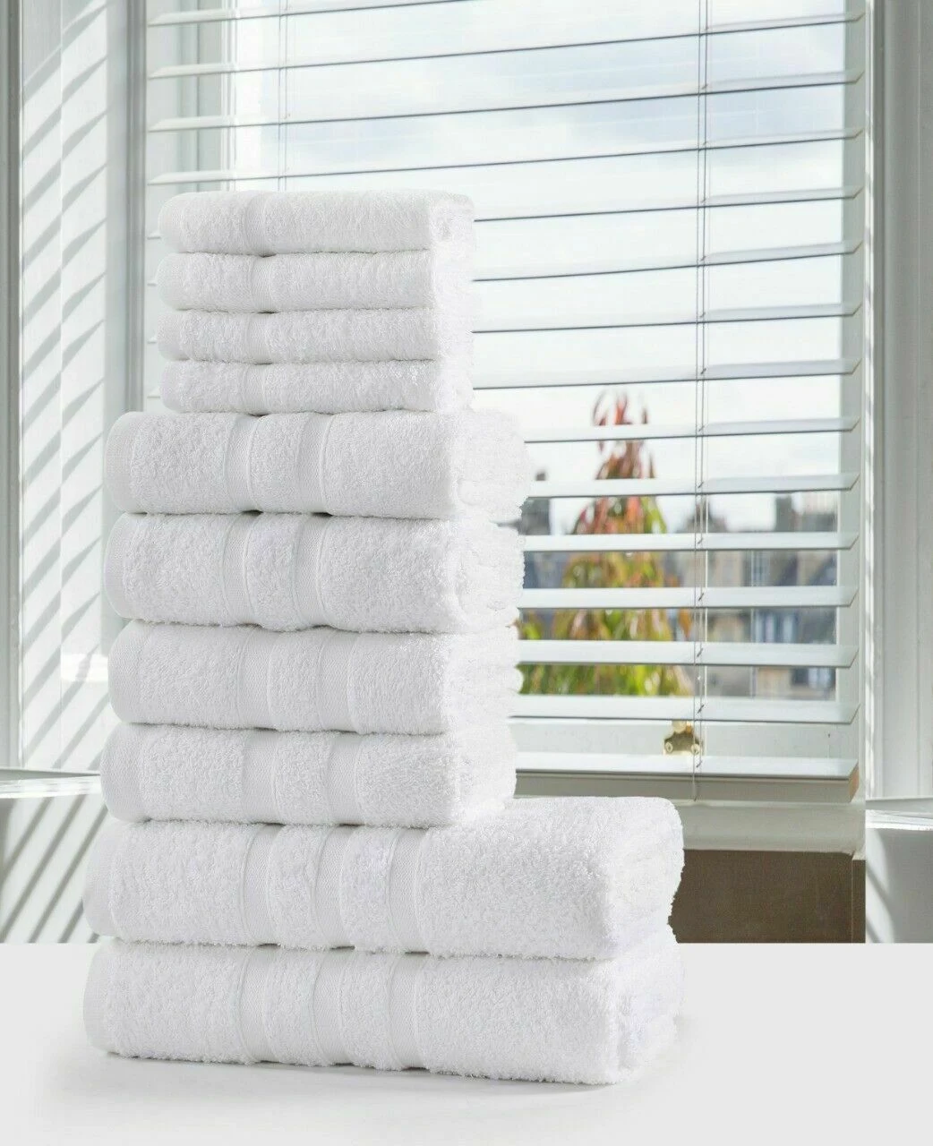 Luxury Towel Bale Set 100% Egyptian Cotton Soft Face Hand Bath Bathroom Towels