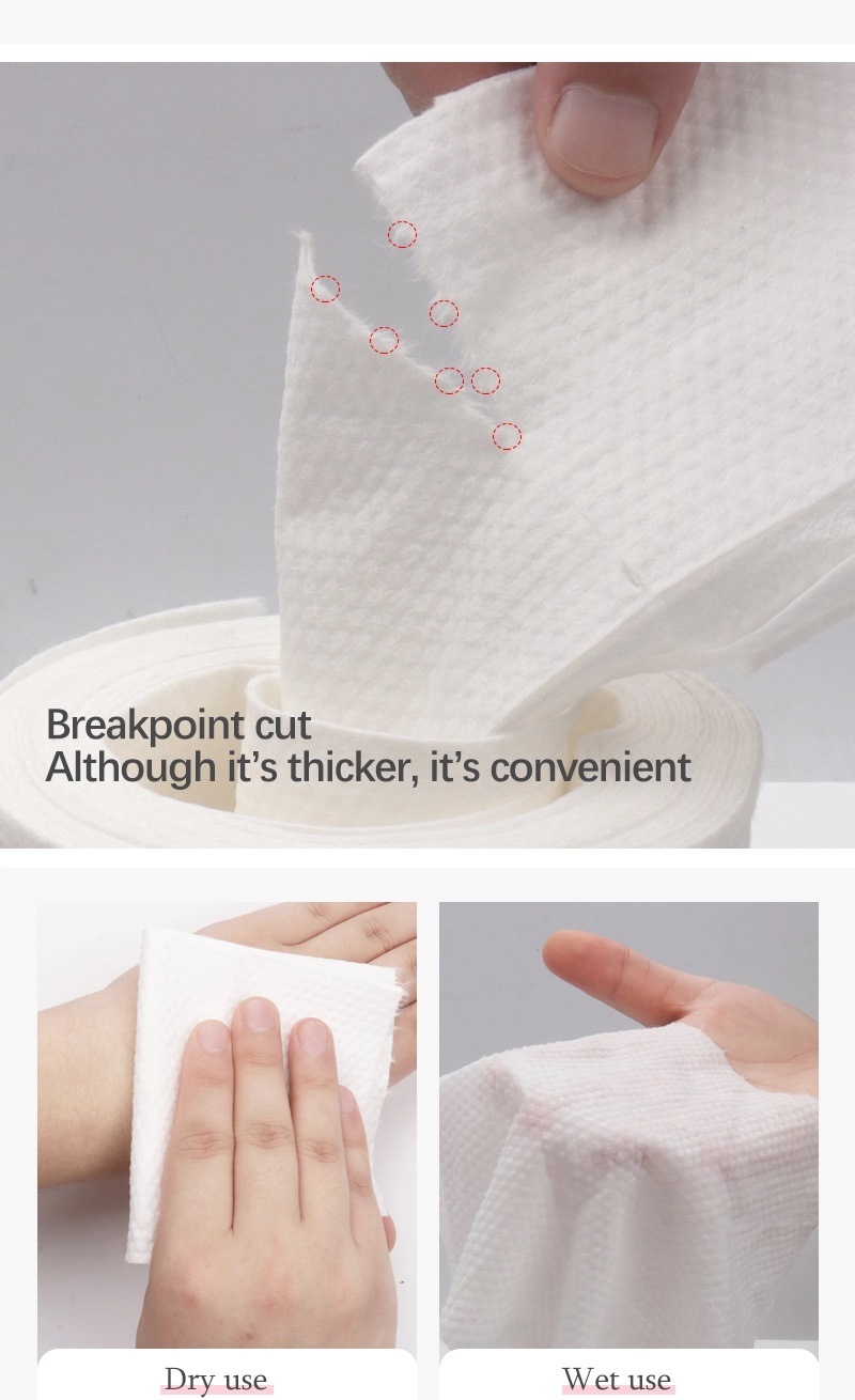 OEM Disposable Facial Towel Cleaning Face Towel with 100% Cotton