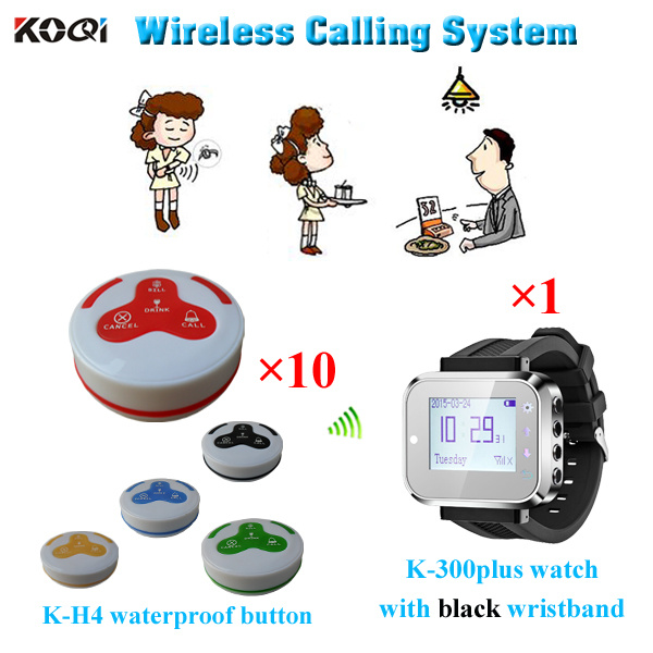 Restaurant Wireless Guest Service Calling System With100% Original