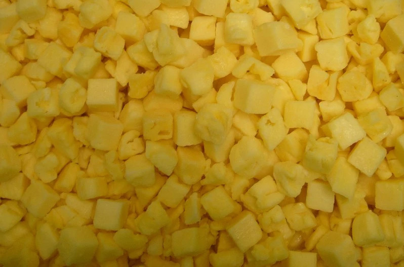 Sinocharm Brc a Approved 1/8 Cut IQF Pineapple Chunks Frozen Pineapple