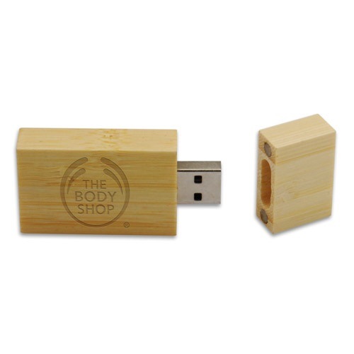 Bamboo USB Stick, Dark Color Light Color Bamboo USB Flash Drive 2/4/8/16/32GB