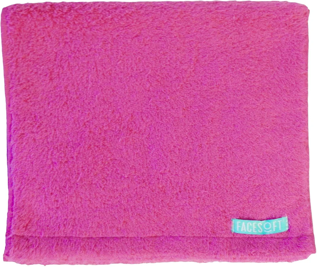 Super Soft Yoga Sweat Towel 100% Cotton Soft and Absorbent Sport Towel (10 X 38 inches, Pink)