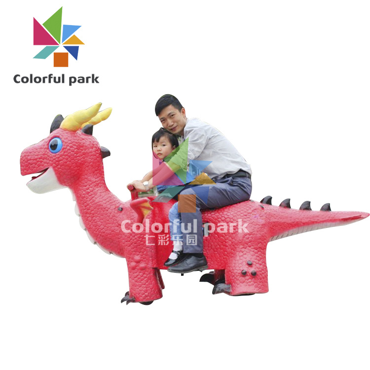 Colorful Park Ride Dinosaur Dinosaur Ride on Dinosaur Ride