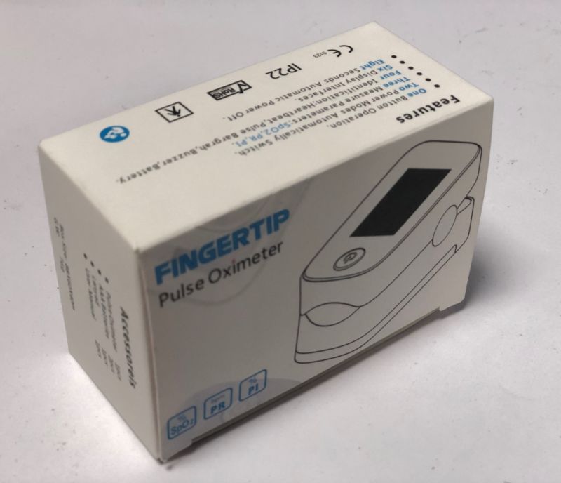 Medical Equipment Care OLED Display Portable Fingertip Pulse Oximeter