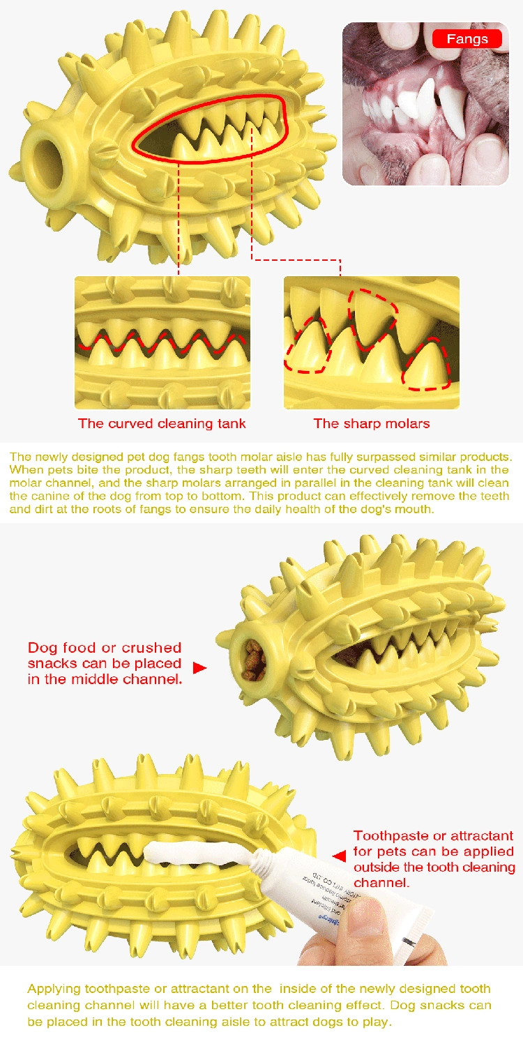 New Pet Supplies Dog Toys Cactus Shape Teeth Grinding Stick Toothbrush Dog Bite Rubber Toy/Pet Toy