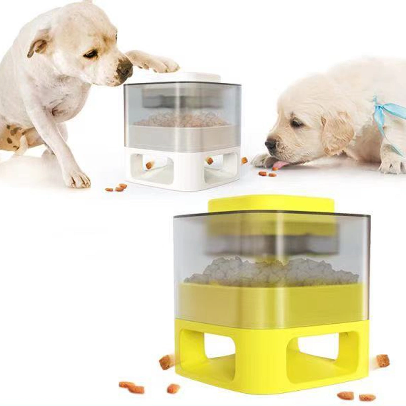 Pet Dog Toy Fun Feeding Supplies Educational Toy Fun Food Catapult Design Prevent Food Stuck in Puzzle Toy Function