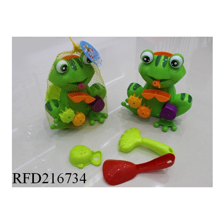 New Toys Summer Bath Toy Frog Kids Play Water Game Toys for Beach and Bathroom
