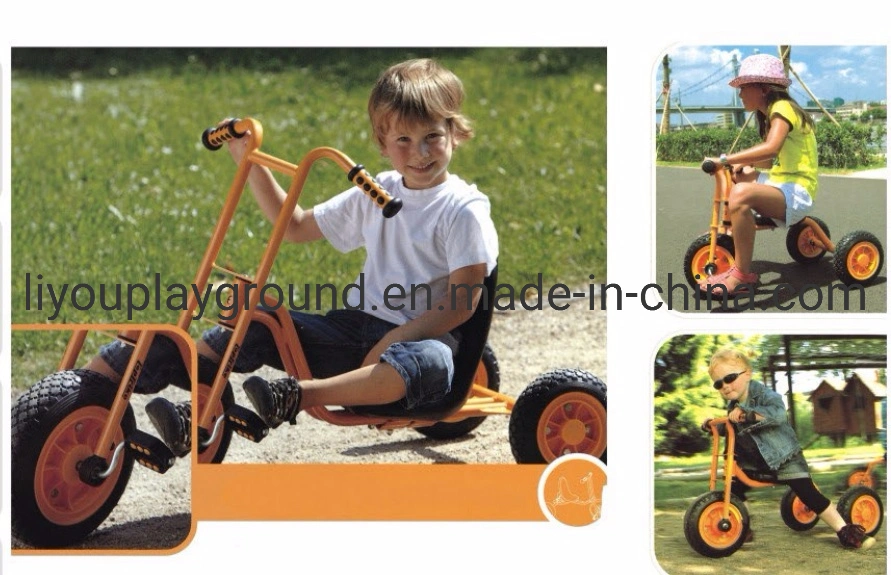 Kindergarten Play Toys Indoor Playground Equipment / Outdoor Playground Equipment Three Wheels Kids Fun Balance Learning Bike