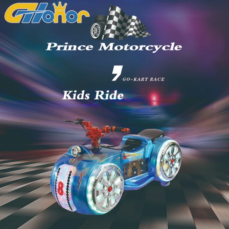 Outdoor Arcade Motorcycles Racing Game Battery Operated Toy Ride Kids Ride on Motor Prince Motorcycle Electric Motor Racing Game Machine Arcade Machine